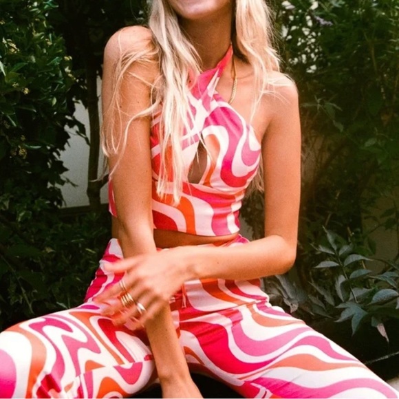 Zara Tops - Zara Pink Disco Set